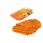 Варежка-шиншилла оранжевый ворс (25x20 см) AIRLINE ABD02