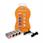 Разветвитель прикуривателя 3 гнезда + USB, оранжевый AIRLINE ASP3U03