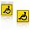 Знак "Инвалид" ГОСТ AIRLINE AZN12