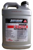 Моторное масло для 2-Такт лод. мот. QUICKSILVER Premium 2-Cycle Outboard Oil TC-W3 (10л) 92858023QB1