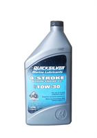 Моторное масло для 4-Такт лод. мот. QUICKSILVER 4-Stroke Marine Engine Oil SAE 10W30 (1л) (858045QE1) 928M0086220