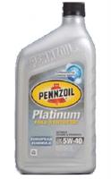 Моторное масло PENNZOIL Platinum European Formula SAE 5W40 (0,946л) 071611917902