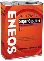 Масло eneos super gasoline semi-syntetic 10w40 (sl/a3/gf-3), 4л.  п/с ENEOS OIL1357