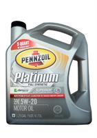 Моторное масло PENNZOIL Platinum SAE 5W20 (4,73л) 071611008174