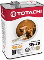 Моторное масло TOTACHI Grand Touring Fully Synthetic SN SAE 5W40 (4л) 4562374690844