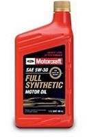 Моторное масло FORD MOTORCRAFT SAE 5W30 Full Synthetic Motor Oil (0,946л) XO5W30QFS