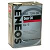 Масло транс. eneos gear gl-5 75w90 4 л oil1370 ENEOS OIL1370