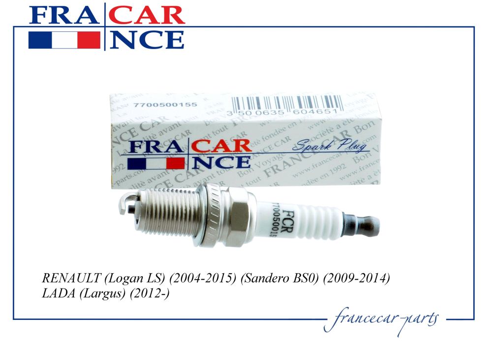 Свеча зажигания FRANCECAR FCR211044