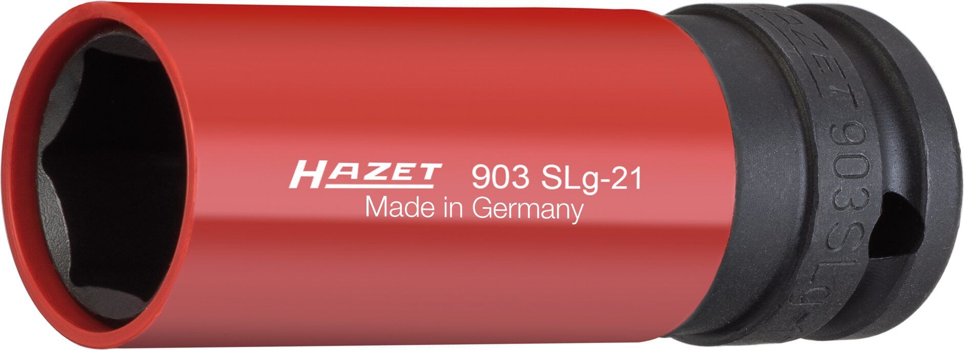 Головка торцевая 6-гранная силовая с пластиковой защитой HAZET 903SLG21