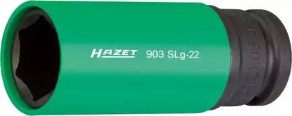 Головка торцевая 6-гранная силовая с пластиковой защитой HAZET 903SLG22