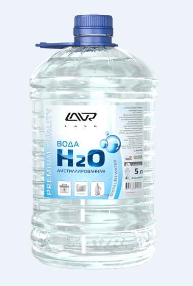 Вода дистиллированная LAVR Distilled Water 5л LAVR LN5003