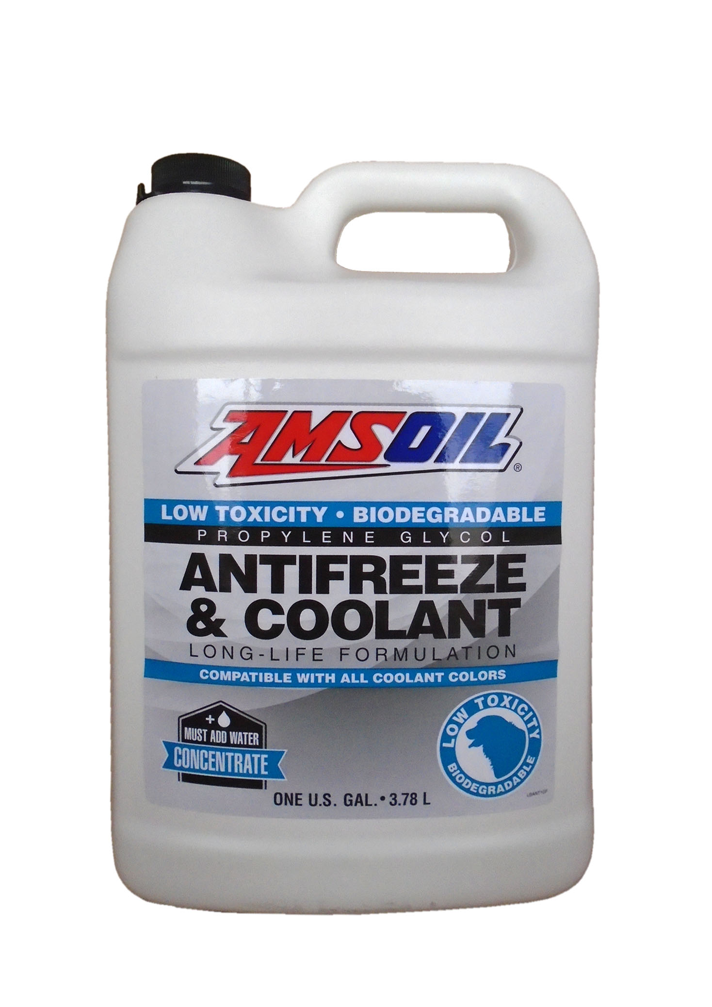 Антифриз концентрат желтый AMSOIL Antifreeze and Engine Coolant (3,780л) ANT1G