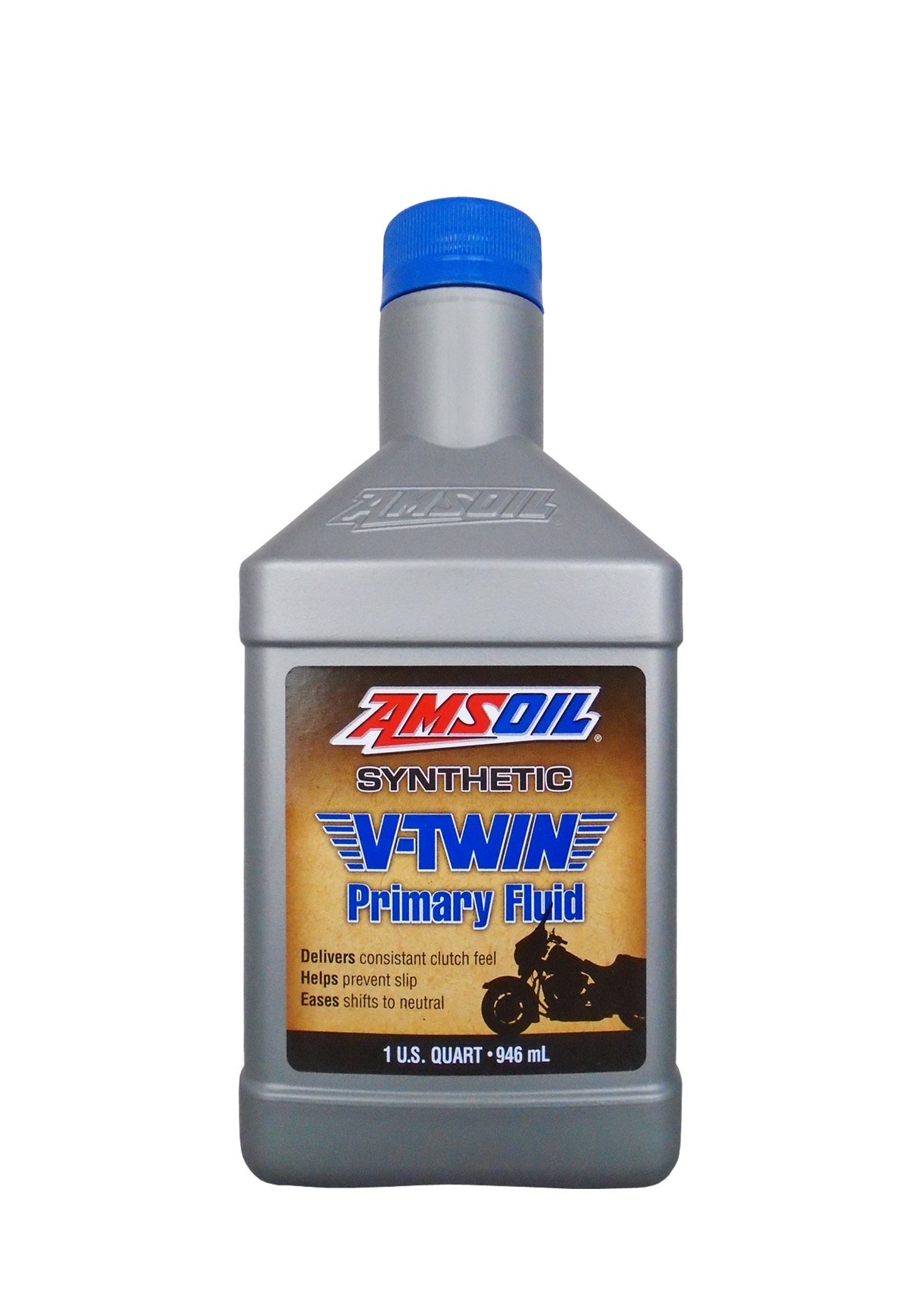 Трансмиссионное масло AMSOIL Synthetic V-Twin Primary Fluid (0,946л) MVPQT