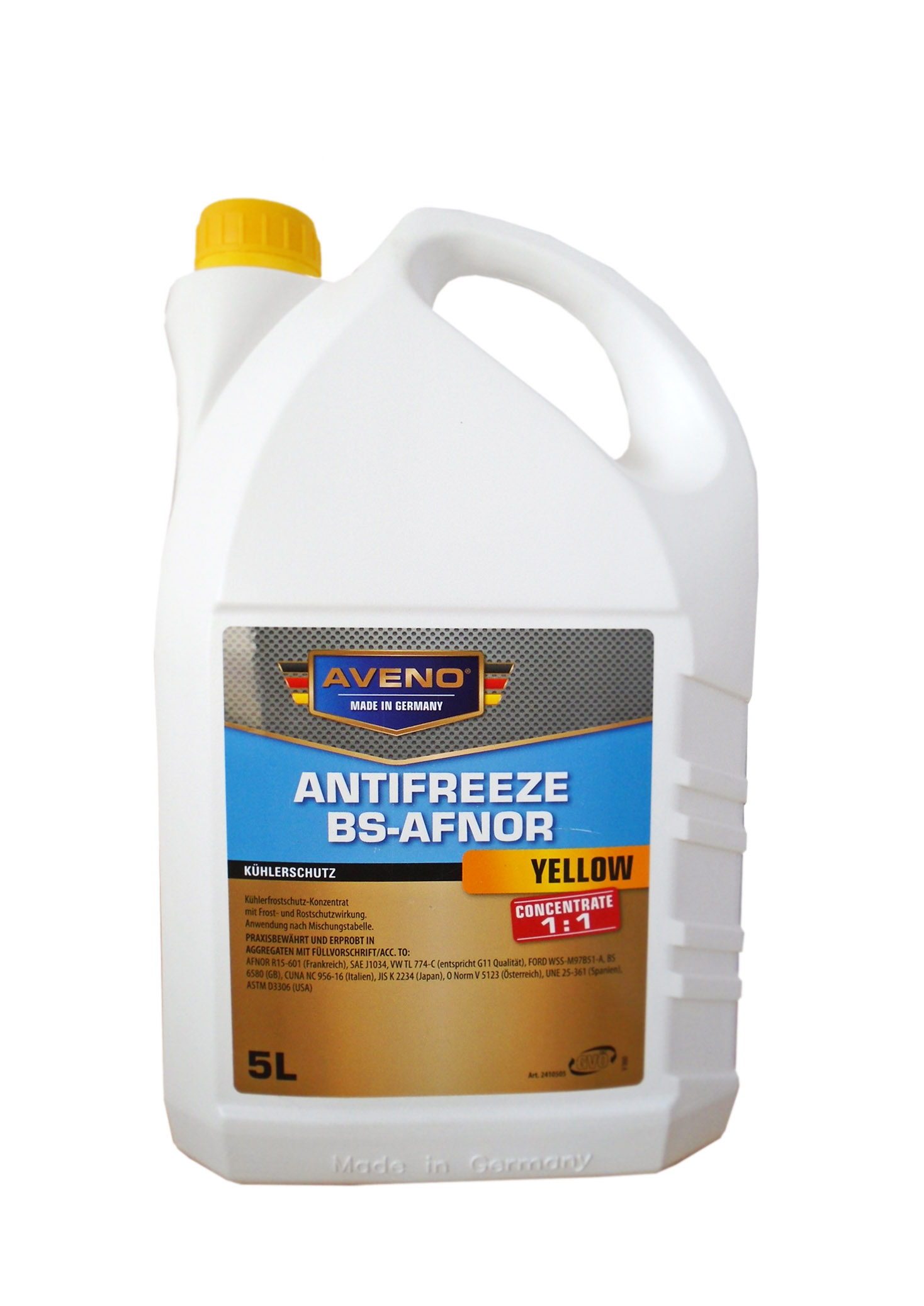 Антифриз концентрированный AVENO Antifreeze BS-AFNOR (5л) 2410505005