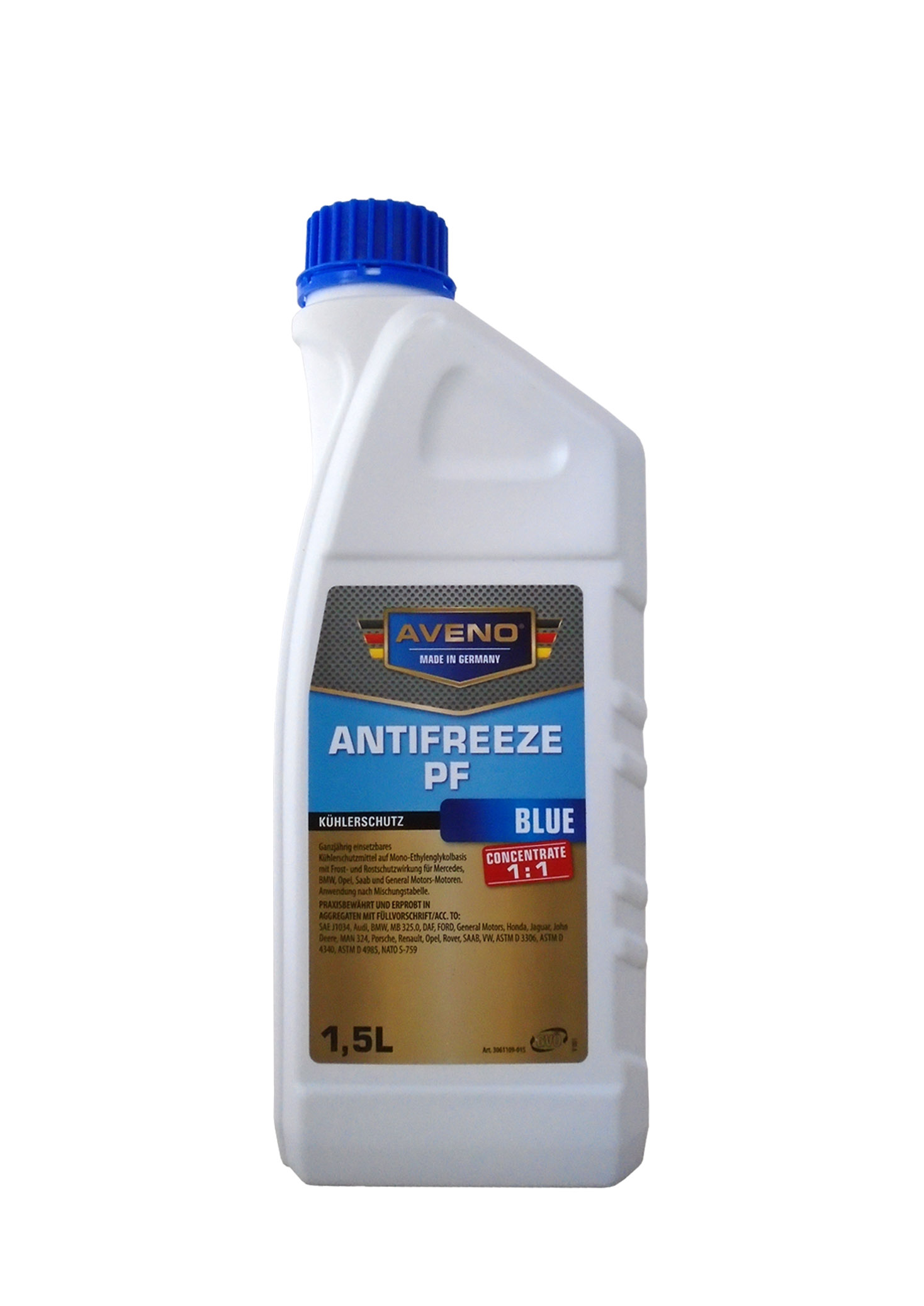 Антифриз концентрированный AVENO Antifreeze PF (1,5л) 2410509015