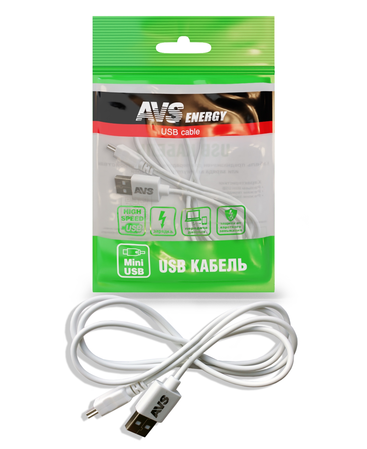 кабель avs mini usb 4(1м) mn-313 AVS A78042S