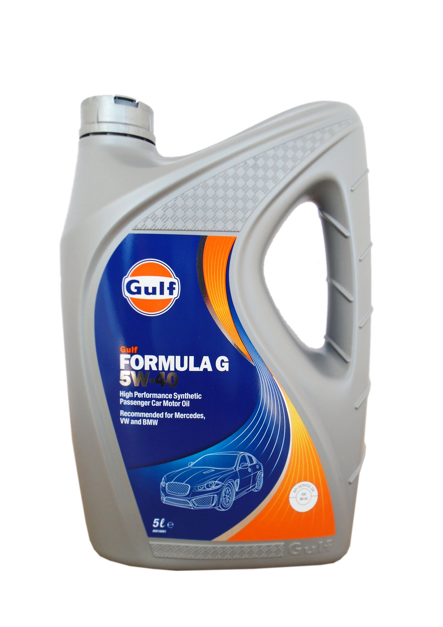 Моторное масло GULF Formula G SAE 5W40 (5л) 5056004113036