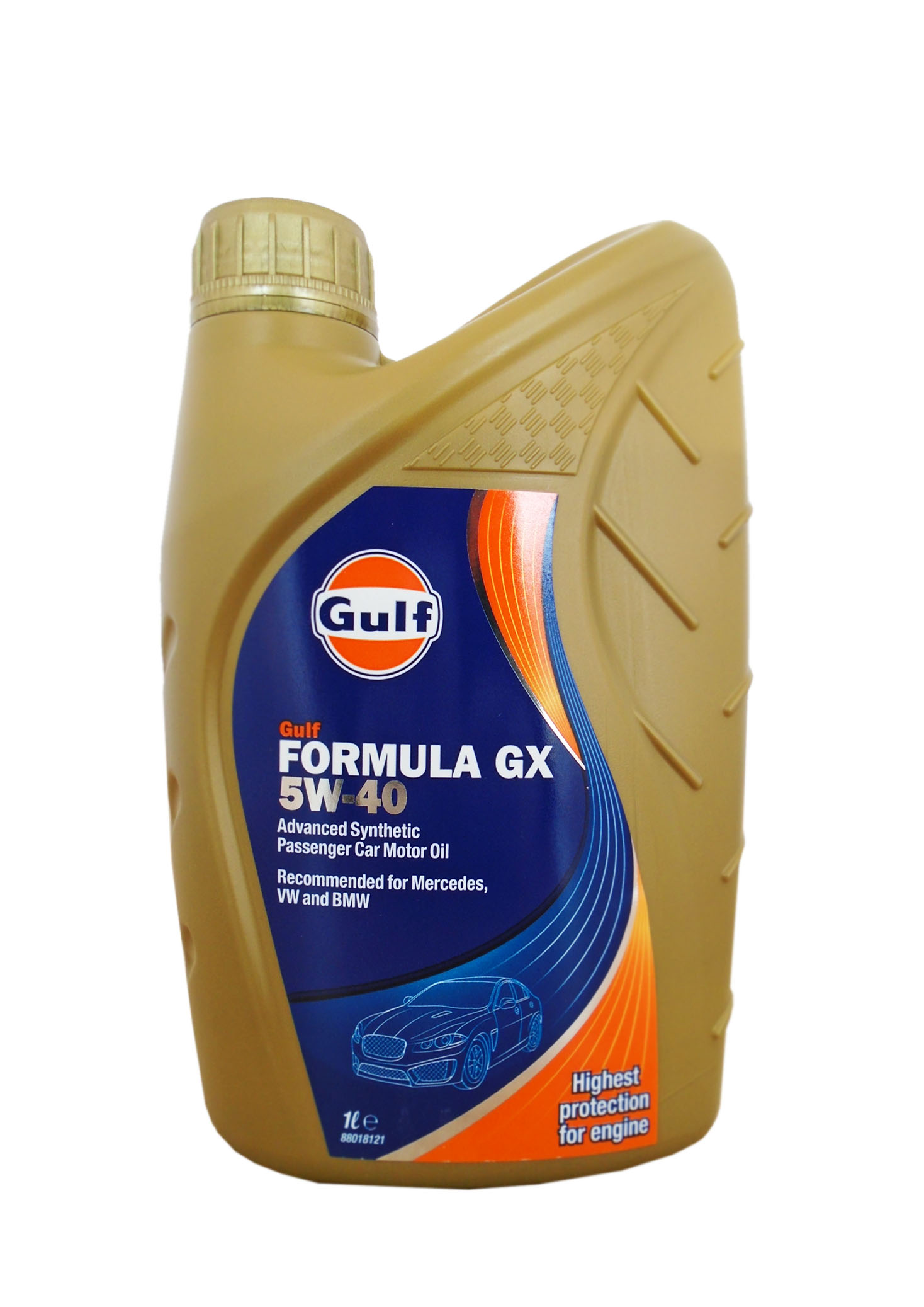 Моторное масло GULF Formula GX SAE 5W40 (1л) 5056004113159
