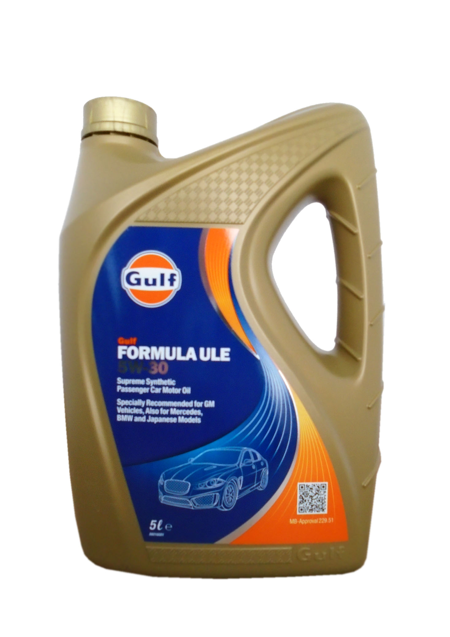 Моторное масло GULF Formula ULE SAE 5W30 (5л) 5056004113937