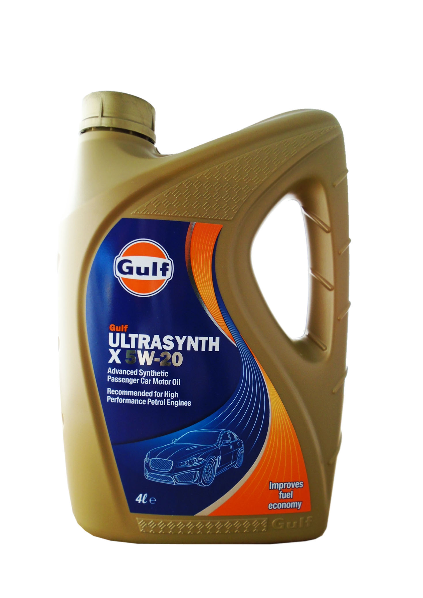 Моторное масло GULF Ultrasynth X SAE 5W20 (4л) 5056004115528