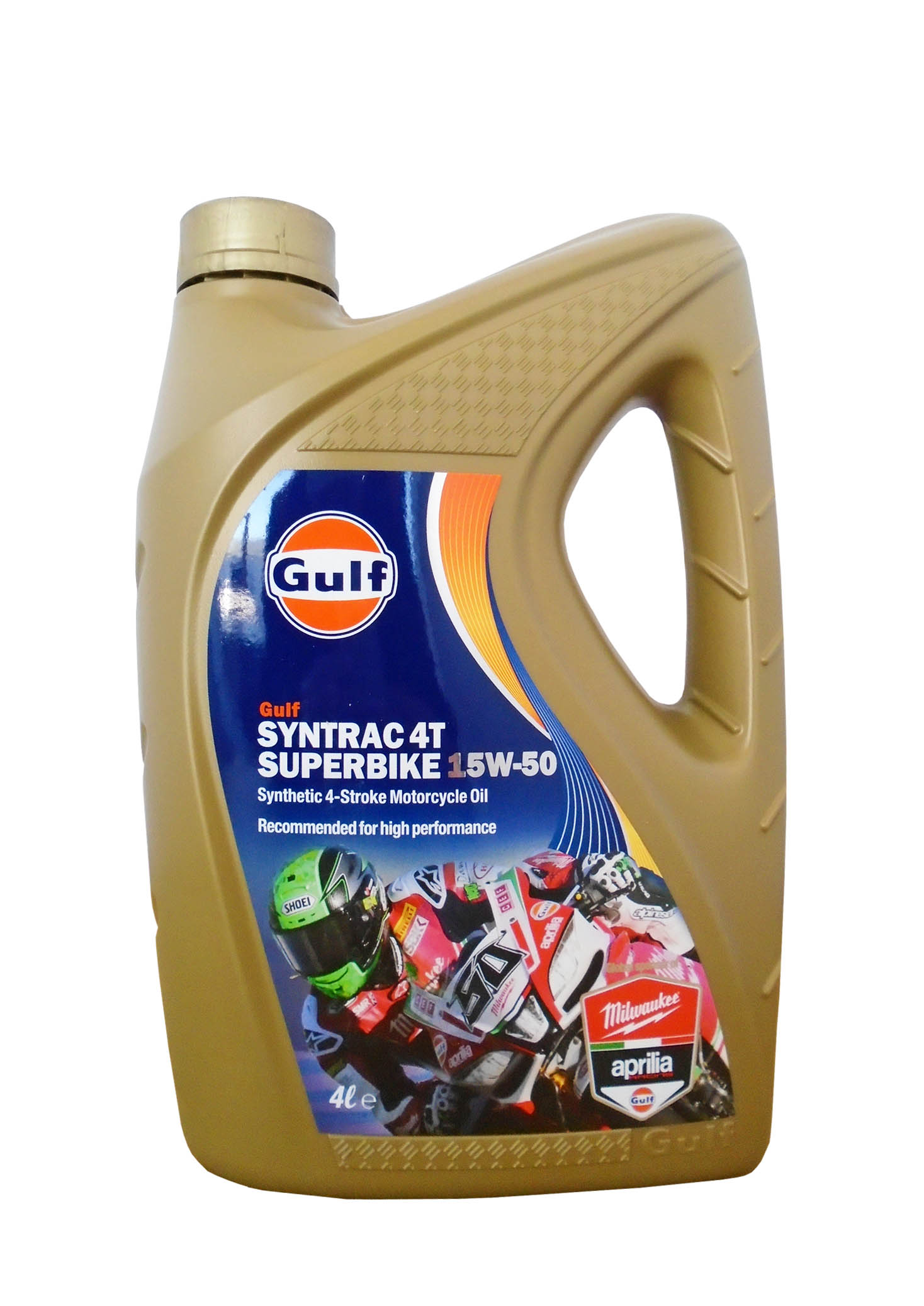 Моторное масло gulf syntrac 4t superbike sae 15w-50 (4л) GULF 5056004143828