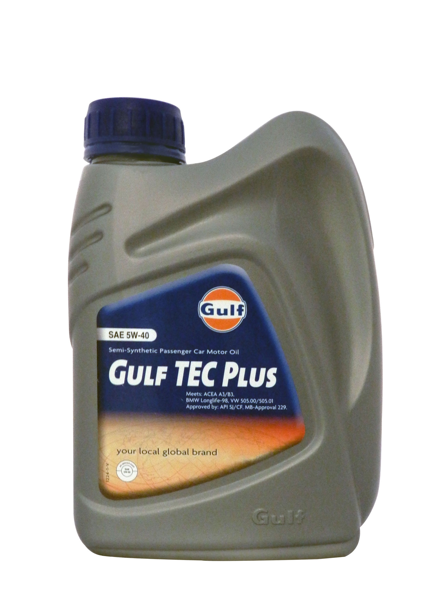 Моторное масло GULF TEC Plus SAE 5W40 (1л)*** 8717154951820