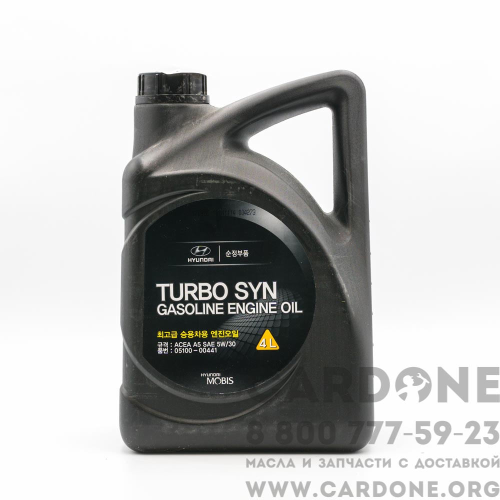 Масло моторное Turbo SYN 5W30 4л / 0510000441