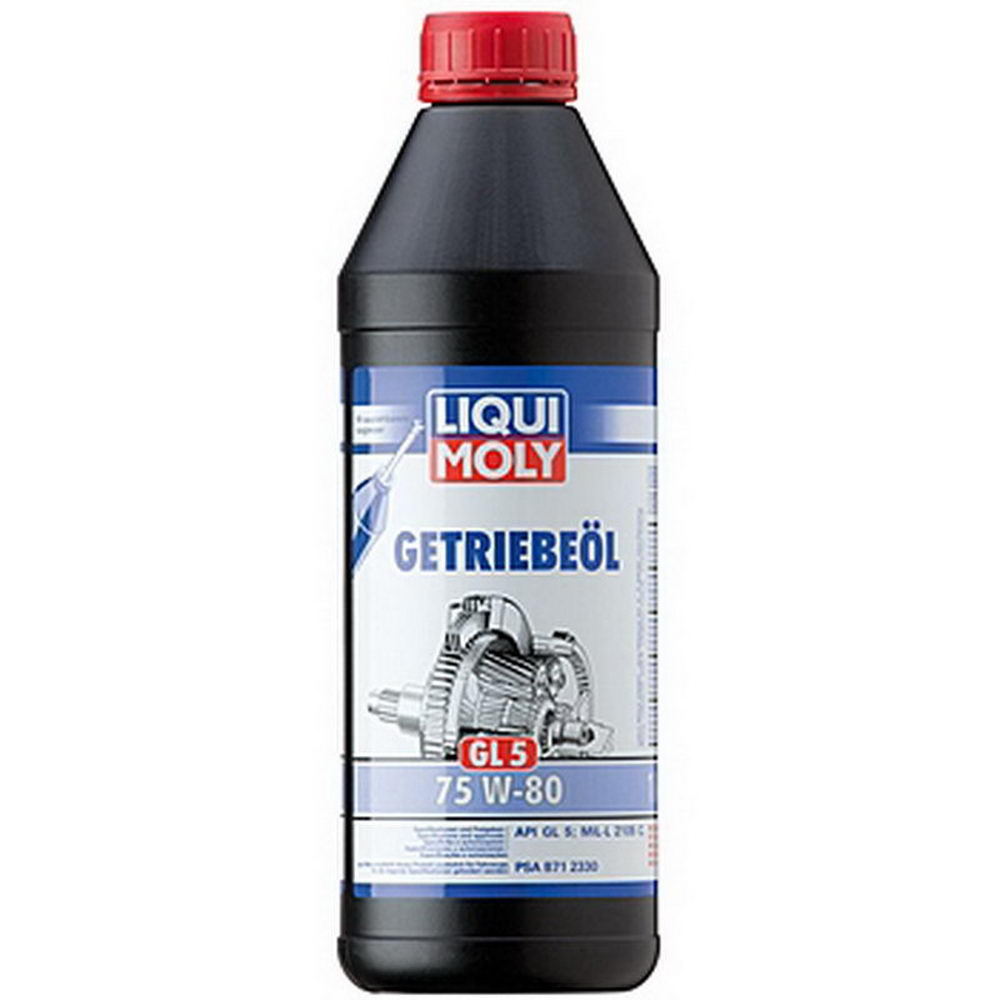 LIQUI MOLY Getriebeoil 75W-80 GL-5 / Полусинтетическое трансмиссионное масло 1л (7619)