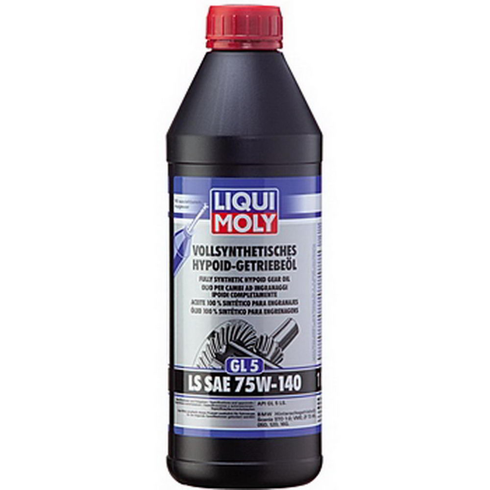 LIQUI MOLY Vollsynthetisches Hypoid-Getriebeoil LS 75W-140 / Трансмиссионное масло 1л (8038)