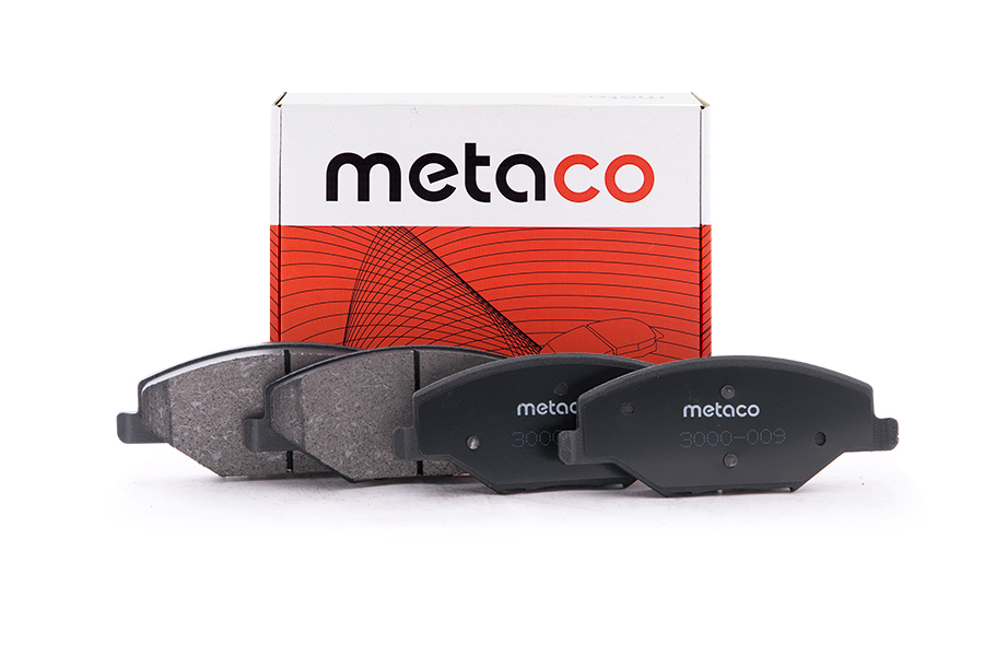 Колодки тормозные передние к-кт Metaco 3000009