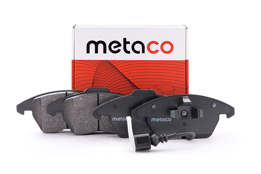 Колодки тормозные передние к-кт Metaco 3000013