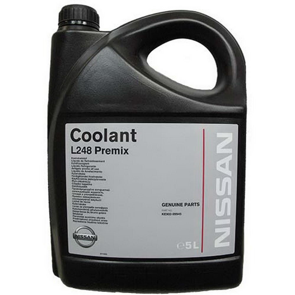 NISSAN Coolant L248 Premix 5 л (KE90299945) Антифриз готовый зелёный