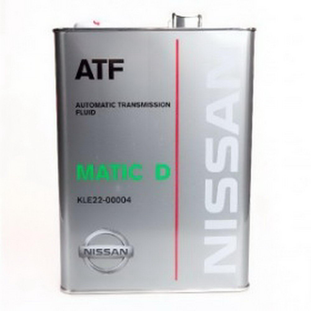 NISSAN Matic Fluid-D / Трансмиссионное масло (4л) KLE22 00004