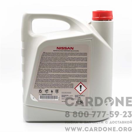 NISSAN Motor Oil 5w40, 5 л (KE90090042R)