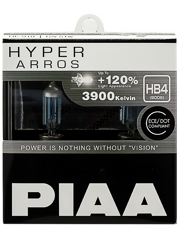 Piaa bulb hyper arros 3900k he-910 (hb4) PIAA HE910HB4