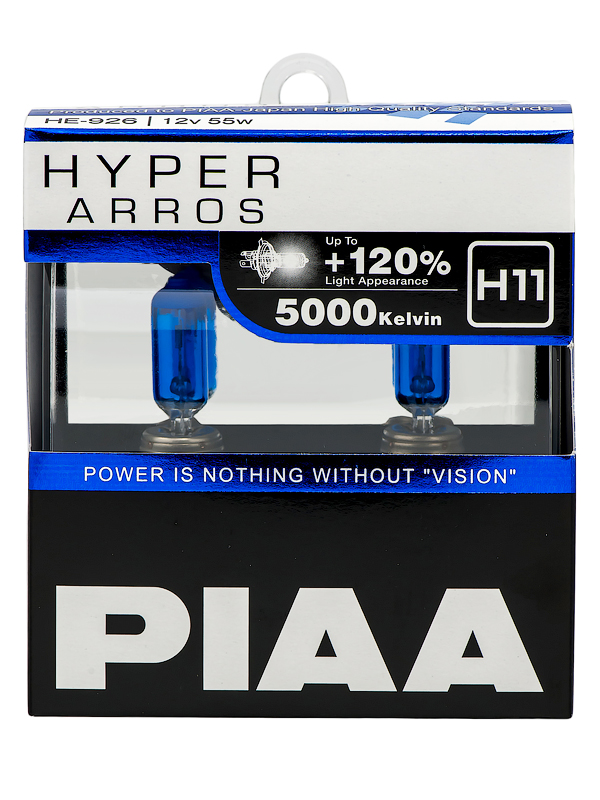 Piaa bulb hyper arros 5000k he-926 (h11) / лампа накаливания PIAA HE926H11