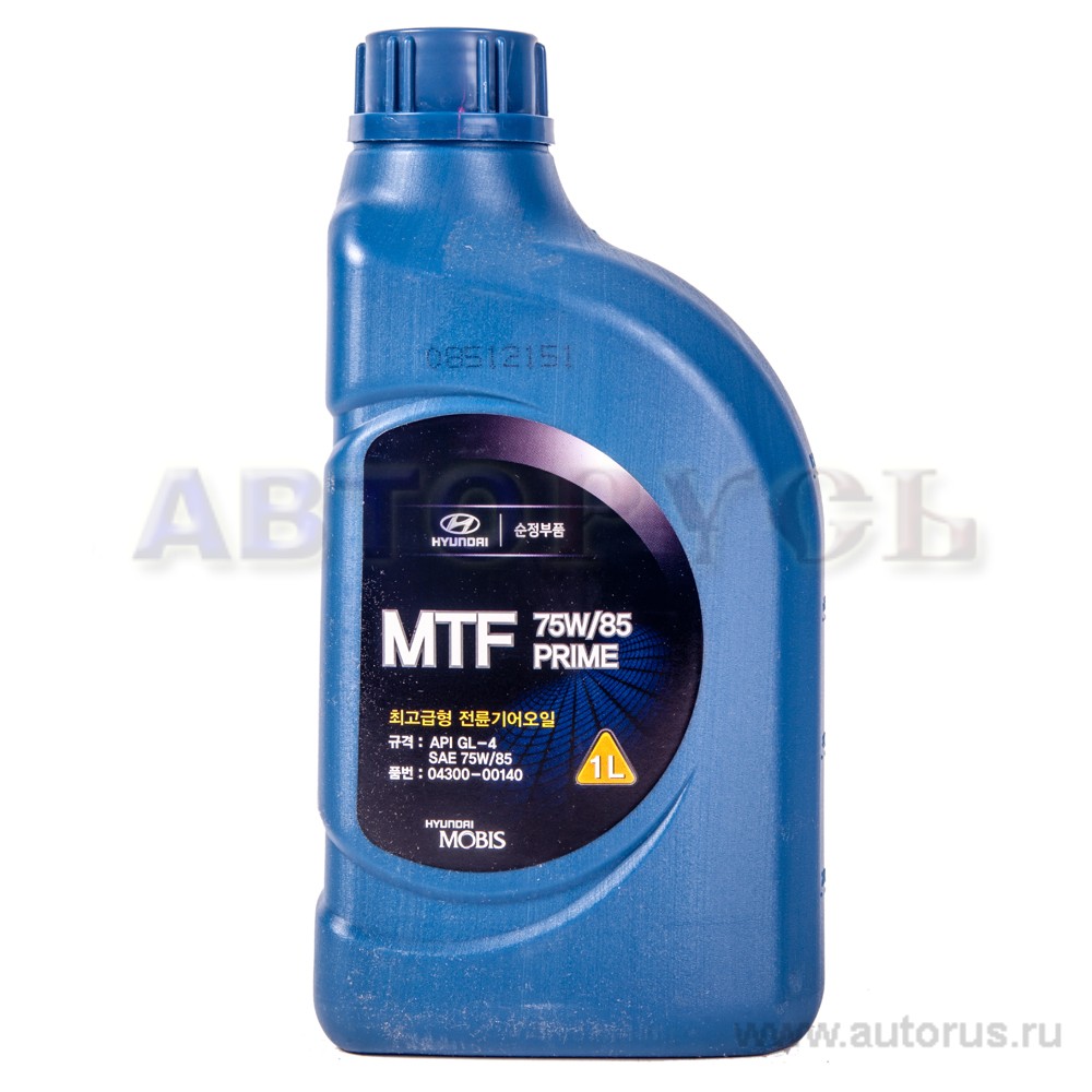 Трансмиссионное масло  MTF SAE 75W-85 PRIME GL-4 (1л) 0430000140
