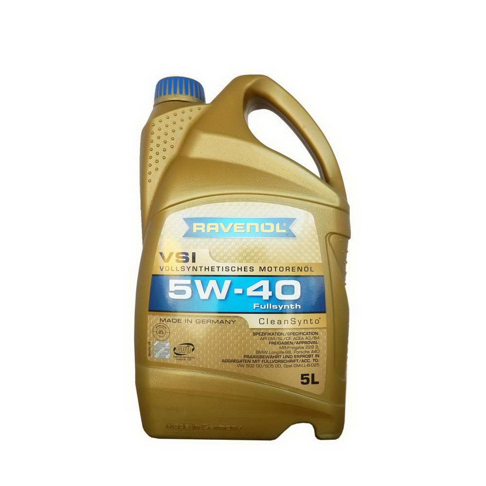 RAVENOL VSI SAE 5W40 / Масло моторное синтетическое (5л) 4014835723559