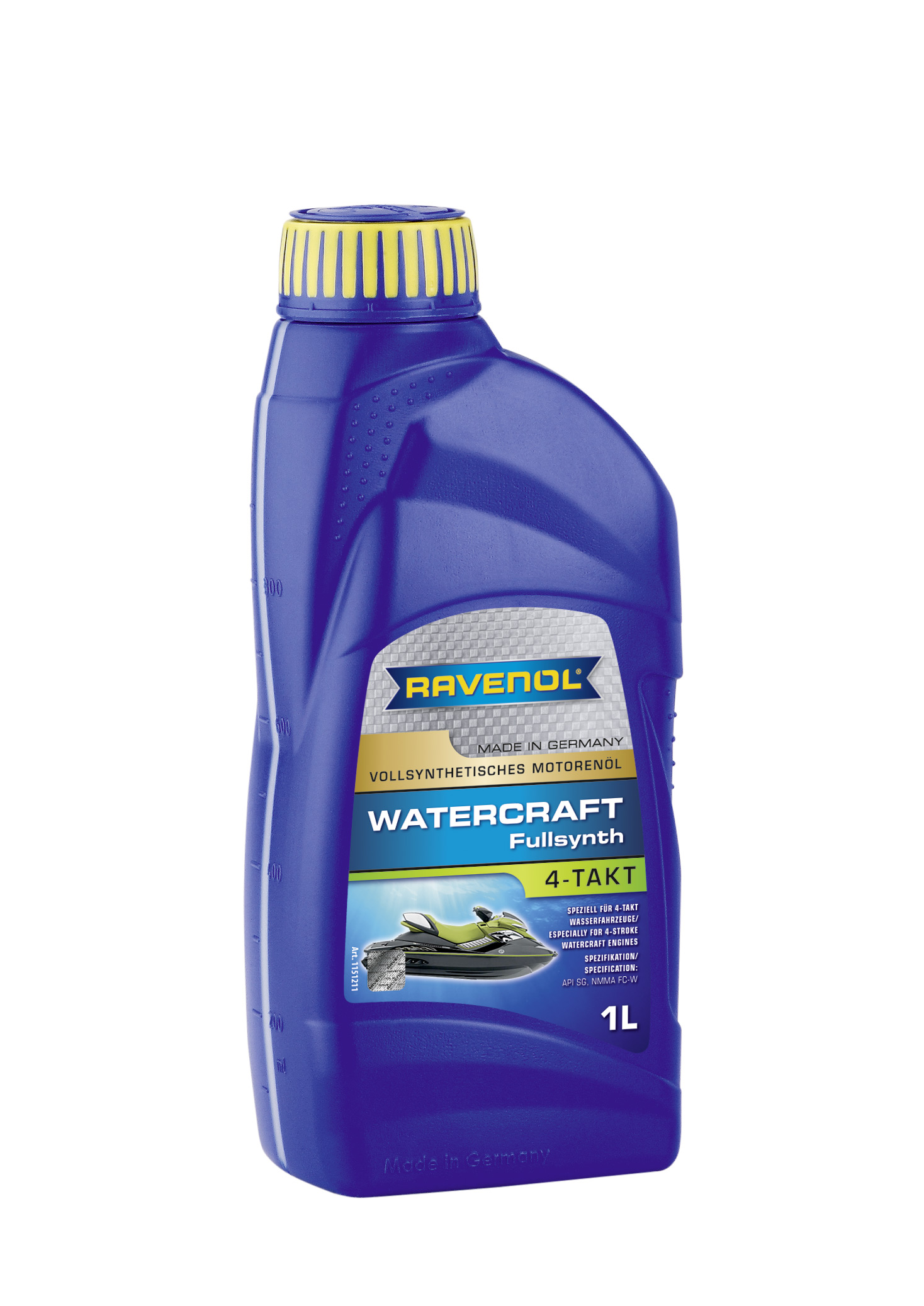 Моторное масло для 4-Такт RAVENOL Watercraft 4-Takt (1л) new 4014835727816
