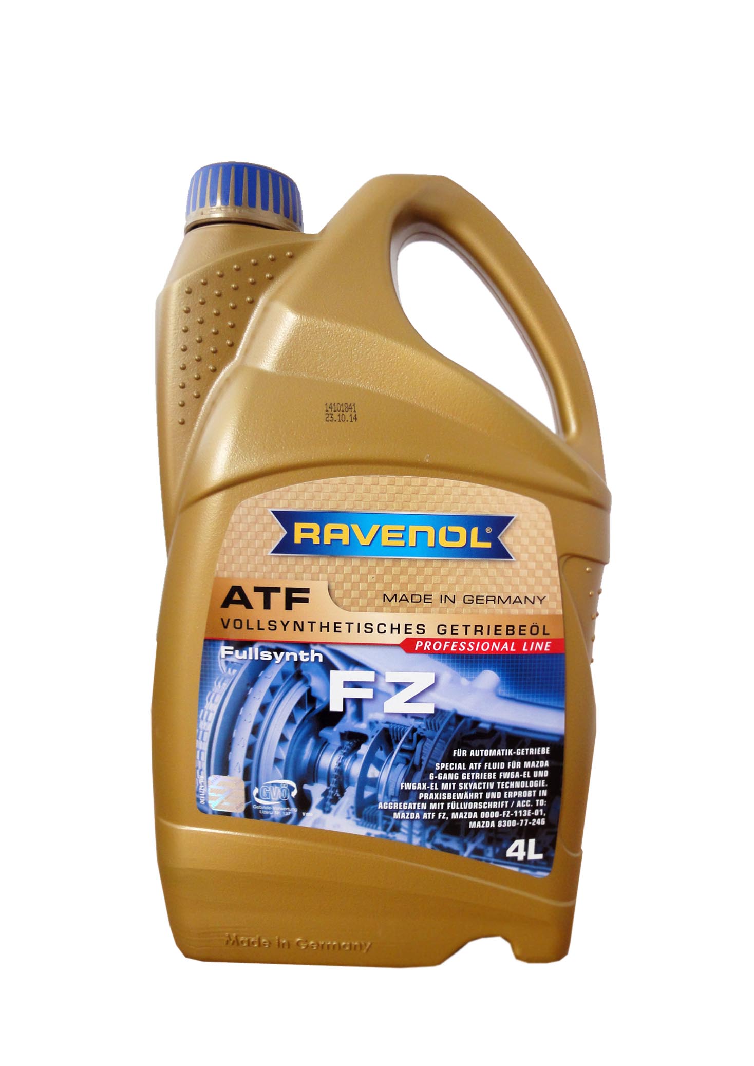 Трансмиссионное масло RAVENOL ATF FZ ( 4л) 4014835799691