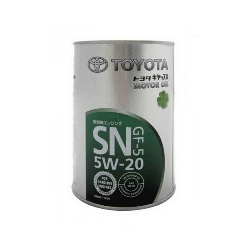 TOYOTA MOTOR OIL 5W20 SN/GF-5 / Моторное масло (1л) 08880-10606