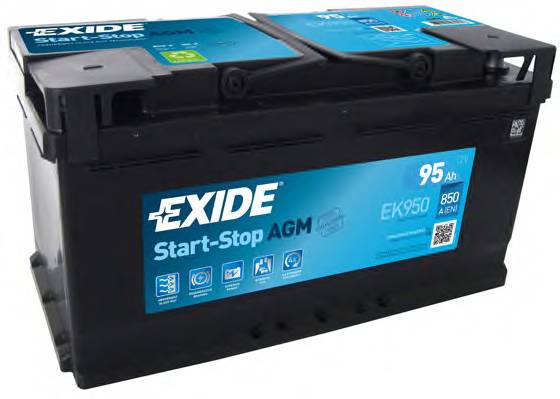Аккумуляторы EXIDE EK950