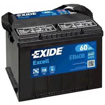 Аккумуляторы EXIDE EB608