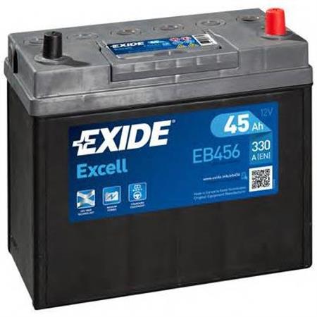 Аккумуляторная батарея 14.7/13.1 евро полярность 45Ah 300A 234/127/220 EXIDE EB456