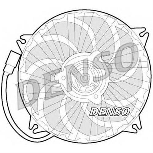 Вентилятор радиатора DENSO DER21016