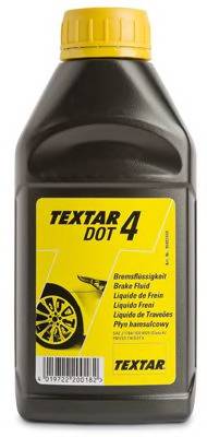 Тормозная жидкость 0,5л DOT4 TEXTAR 95002400