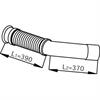 Труба глушителя с гофрой Actros L=770mm /53252 DINEX 53252