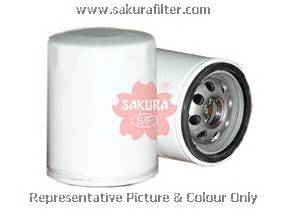 Фильтр масляный mitsubishi colt 1.1-1.5 04 , smart forfour 1.3-1.5 04 Sakura C1038
