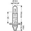 Лампа H1 12V 55W P14.5s ORIGINAL LINE (Складная картонная коробка) OSRAM 64150