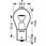Лампа P21W 12V 21W BA15s ORIGINAL LINE (Двойной блистер) OSRAM 750602B